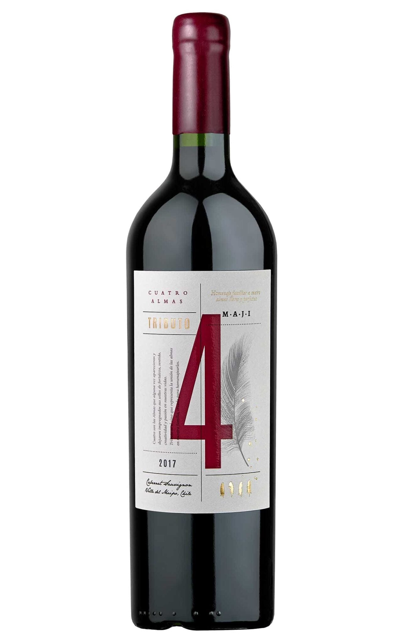 Tributo 4 Almas – Cabernet Sauvignon 2017