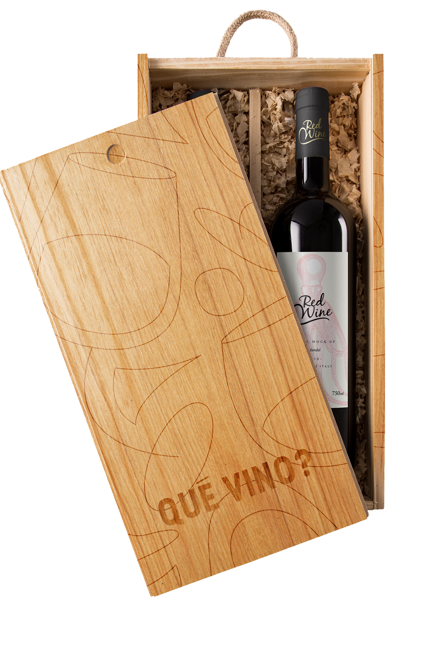 Caixa Qué Vino - 2 garrafas